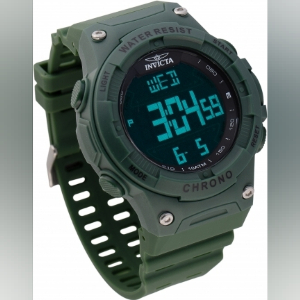 Invicta Racing MenModel 47525 - Men's Watch Digital GREEN